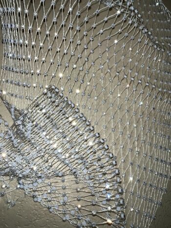 دستمال سر مش