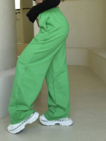 ترک (شلوار گشاد) داخل کرکی ساده