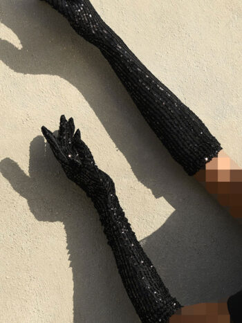 دستکش پولکی