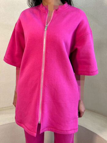 تیشرت زیپ دار