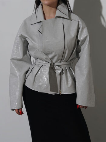 LIMITED LEATHER ZIPPER JACKET